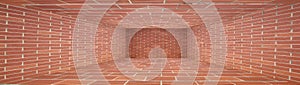 Enclosed space Red Brick wall