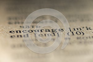 Encourage word dictionary