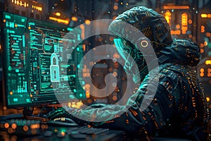 Encrypted Workspace: Hacker Focused on Technology and Security