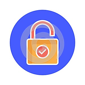 Encryption Isolated Vector icon which can easily modify or edit