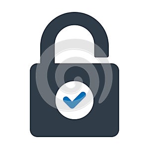 Encryption Isolated Vector icon which can easily modify or edit