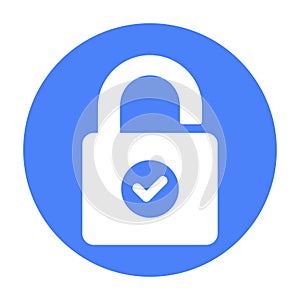 Encryption Isolated Vector icon which can easily modify or edit