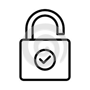 Encryption Isolated Vector icon which can easily modify or edit