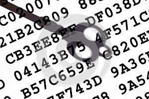 Encryption key concept