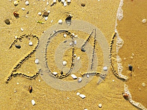 End of 2010 on the beach