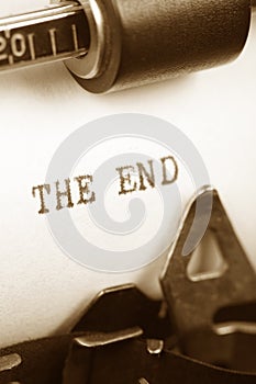 The end