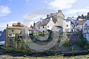 The end housing, by Staithes beck, Yorkshire Moors, England