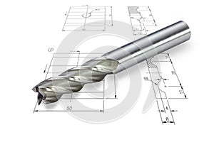 End mill cutter