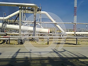 The end phase divider is tubular. Equipment for separating water from oil. Equipment oil fields of Western Siberia