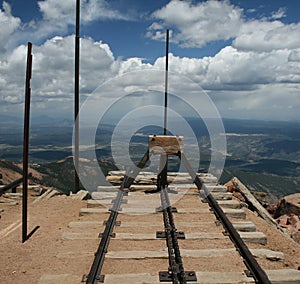 End of Pikes Peak railway