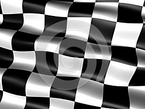 End-of-race flag