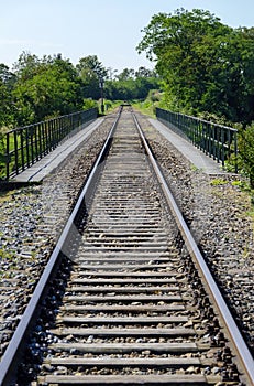 End of rails of the Wachau railway