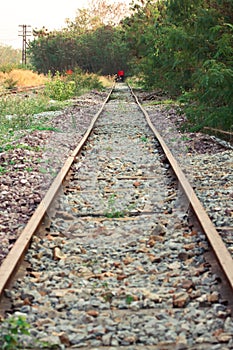 The end of railway, Journey of train finish at the end of the way