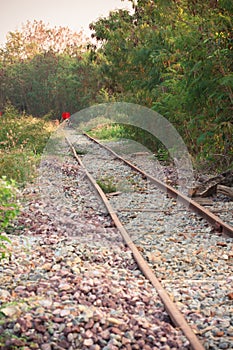 The end of railway, Journey of train finish at the end of the way