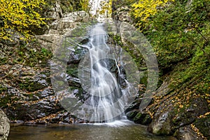 The end reward of a two mile hike was this beautiful waterfall