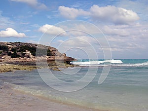 Rocky Point, Playa Las Coloradas, Cuba photo