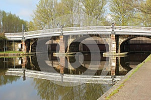 The end of the Runcorn Arm of the Bridgewater Canal