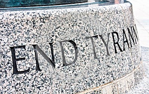 End Tyranny in Granite photo