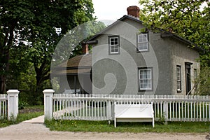 End view of a beautiful cottage