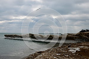 End of Winter at Leone Park Beach