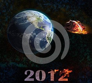 End of the world 2012 illustration