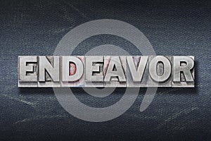 Endeavor word den