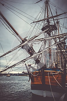 Endeavour Ship in Darling Harbour, Sydney, Australia