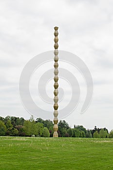 The Endless Column sculpture