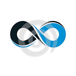 Endless Infinity Loop vector symbol.