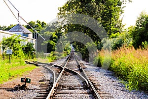 Endless Railroad Tracks
