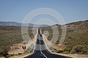 The endless Route 66 from Cape Town to Oudtshoorn