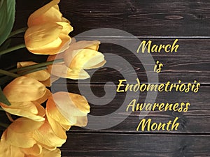 Endometriosis awareness month photo