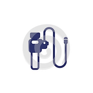 endoscope for colonoscopy, endoscopy icon