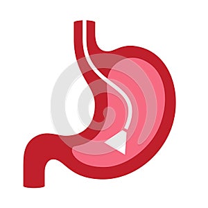 Endoscopy vector icon