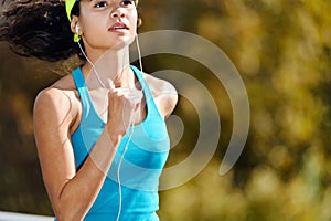 Endurance athlete portrait photo