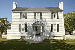 Endview Plantation (circa 1769), near Yorktown Virginia, as part of the 225th anniversary of the Victory of Yorktown, a