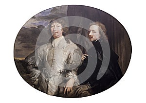 Endymion Porter and Anthony van Dyck by Van Dyck, 1633