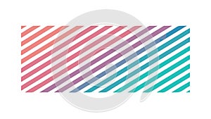 Energetic Diagonal Stripe Pattern with Vibrant Gradient, vector design Generative AI