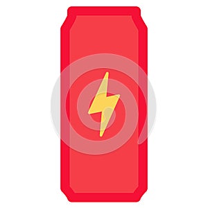 Energetic Juice Drink Icon Energy Beverage