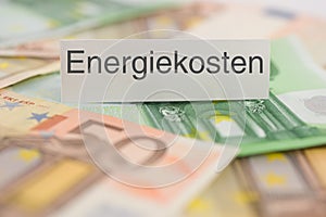 Energiekosten - Energy costs photo