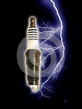 Energized Spark Plug