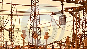 Energizing Industry High Voltage Lines and Factory