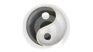 Energy balance. Mutual penetration. Yin Yang a mutual addition of two opposites. Eastern medicine, culture and philosophy. Acupu