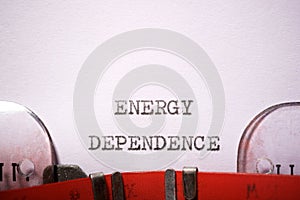 Energy dependence text