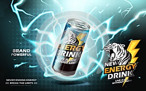 Energy drink ad