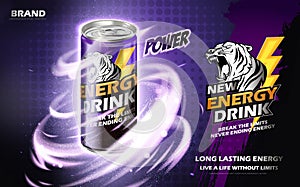 Energy drink ad