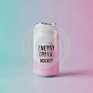 Energy Drink Can Mockup