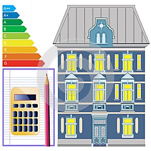 Energy efficiency of buildings