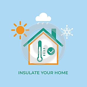 Energy-efficient home: insulate your house and prevent heat loss