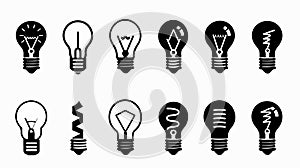 Energy Efficient Light Bulb Icon for Professional Projects